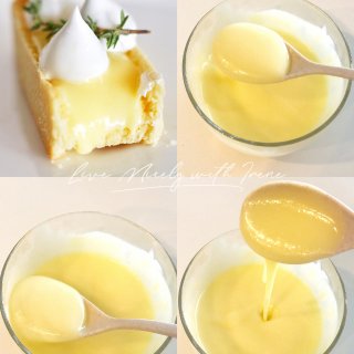 奶油柠檬挞🍋属于夏天清新的味道！...