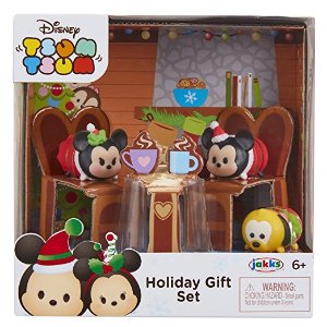 Tsum Tsum Exclusive Holiday Mickey & Minnie Gift Set Playset