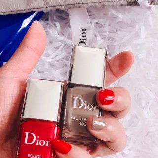 新年来点红- Dior 999正红色指甲...