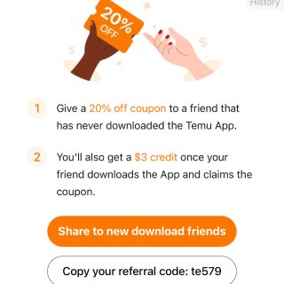 Temu新7折code｜且买且珍惜...