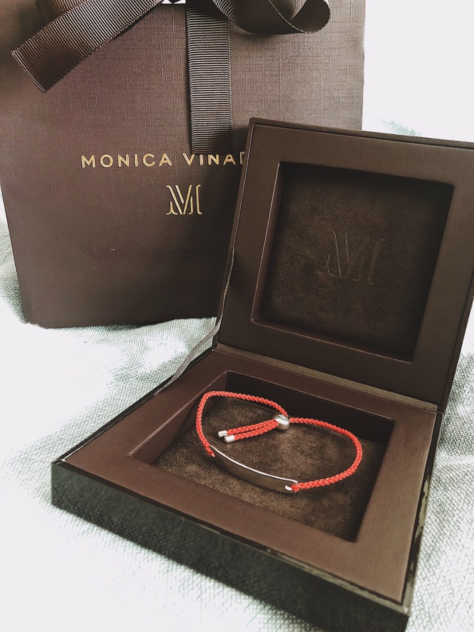 Monica Vinader 莫尼卡·维纳德,开运红绳手链