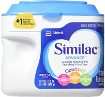 Similac Advance 雅培婴儿全营养含铁配方奶粉，658克