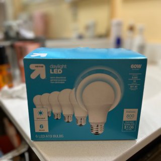 Led 60w 6pk Daylight Ca Light Bulbs - Up & Up™ : Target