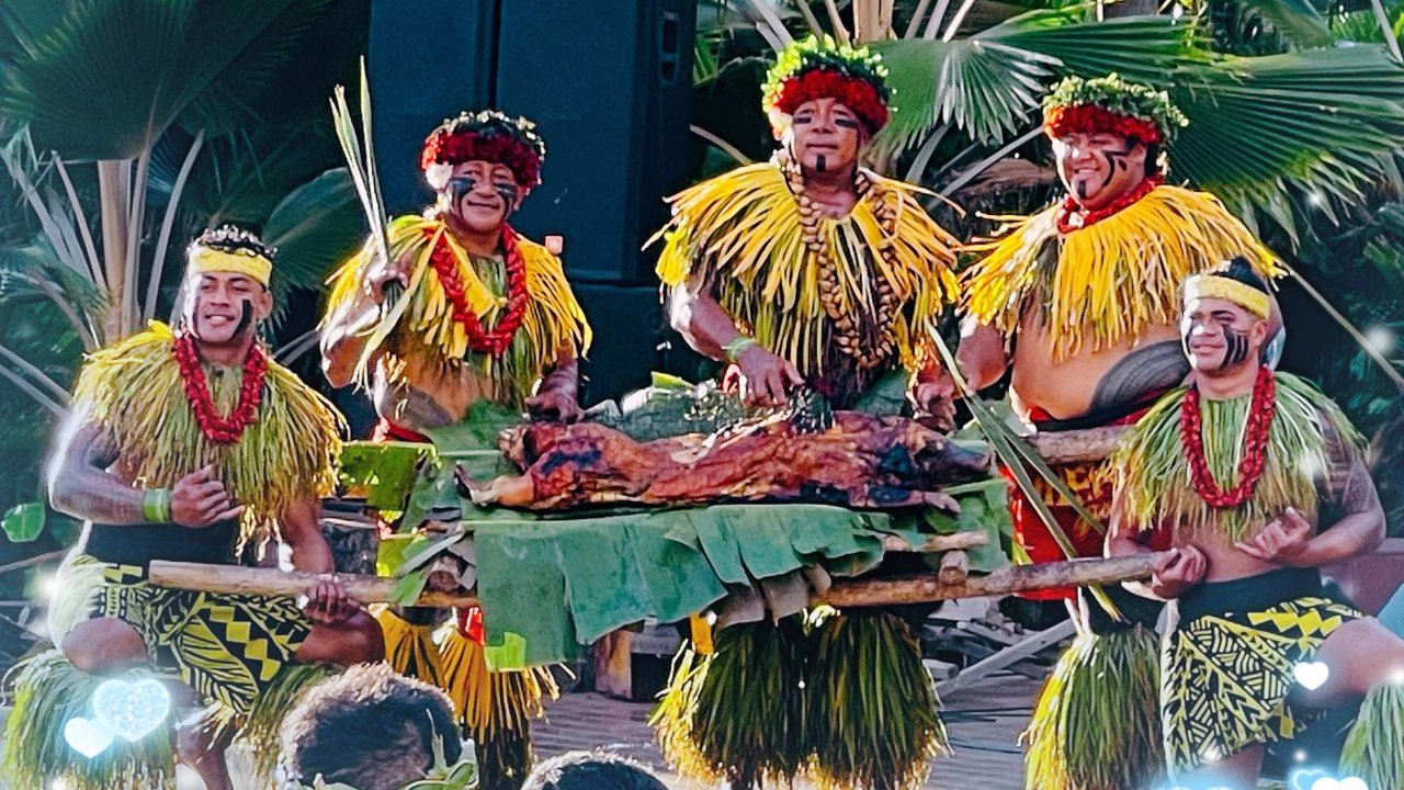 做个合格的游客，夏威夷Luau🥰吃烤猪