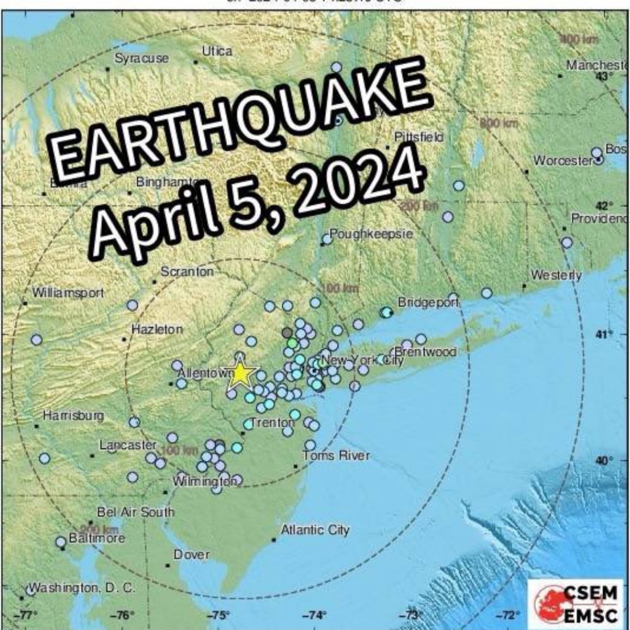 NJ地震了