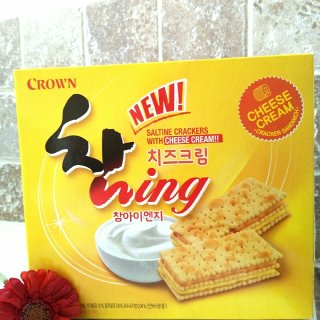 推荐📣两款韩国Crown牌苏打夹心饼干...