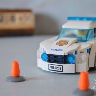儿子LEGO～警察配警车🚓...