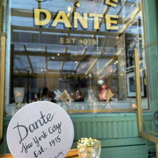 Cafe Dante NYC-卖酒的咖啡...