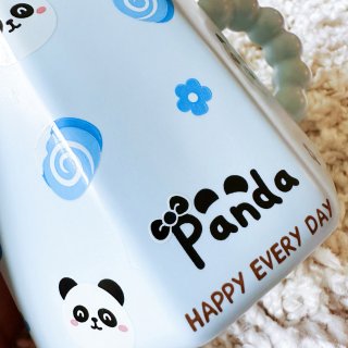 🐼夏日小清凉 爱上喝水的可爱熊猫吸管杯...