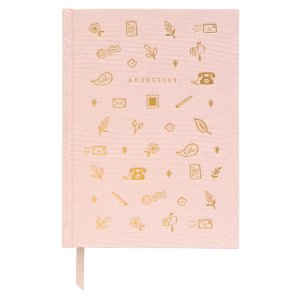 $19.90 Blush Address Book 粉红通讯簿