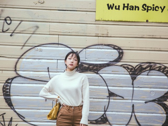 温哥华又冷到我穿回了毛衣