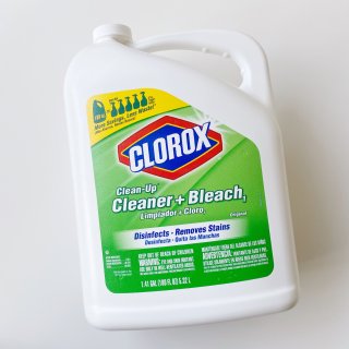 Clorox bleach 消毒液...