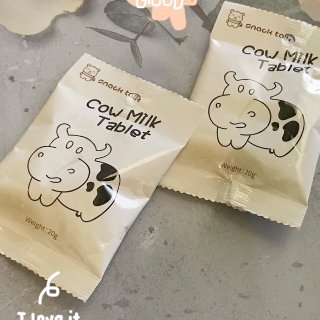 SNACK TALK零食物语 香浓高钙 牛奶片 20g