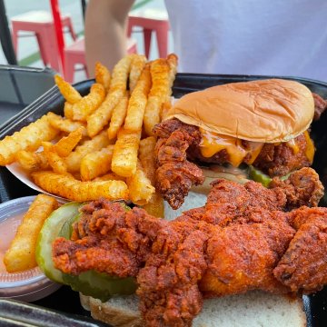 Dave’s Hot Chicken - 洛杉矶 - Los Angeles - 推荐菜：Spicy chicken tender