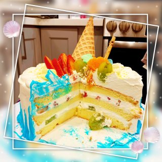 宅家生日🎂无论如何也要一个美味的蛋糕（内...