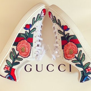 Gucci小白鞋