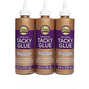Aleene's 36116 Original Tacky Glue 3 Pack, 8 Oz