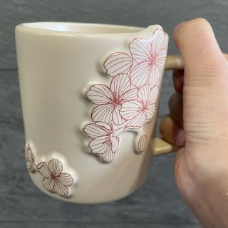 春日限定樱花🌸陶瓷马克杯。...