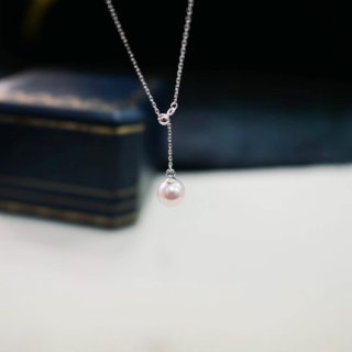 Y型珍珠项链🍍被美貌折服 买！...