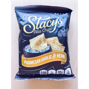 超香脆的Stacy’s pita chips口袋面包片