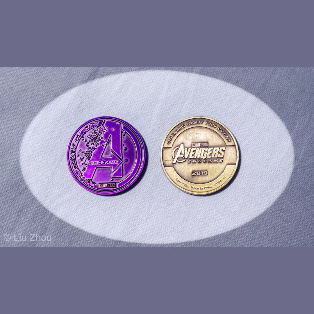 复仇者联盟endgame纪念币...