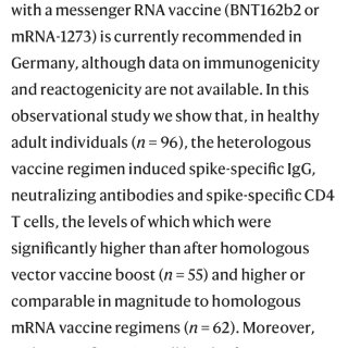 关于混打新冠疫苗的效果究竟如何的相关讨论...