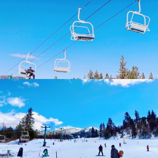 大熊湖旅游攻略❄️滑雪初体验⛷️山顶玻璃...
