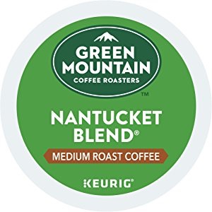 Green Mountain Coffee Nantucket Blend Fair Trade Keurig Single-Serve K-Cup Pods, Medium Roast Coffee, 24 Count Kcup咖啡