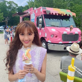 彩虹冰淇淋🌈｜夏日小確幸🥰｜芝加哥可愛餐...