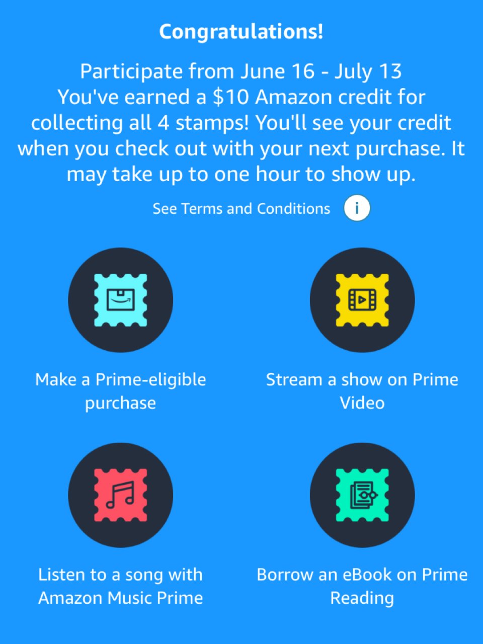 Amazon Prime Day集邮拿$...