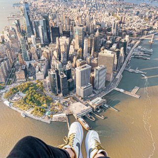 纽约｜无门直升机🚁俯瞰纽约这座城...