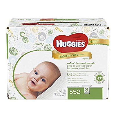 HUGGIES 婴儿湿巾 3包 552张