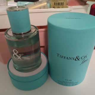 第一瓶正装香水 Tiffany love...