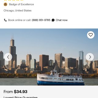 看最美芝加哥天际线🏙️-密西根湖邮轮🛳️...