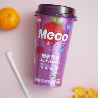 香飘飘 MECO 蜜谷果汁茶 樱桃莓莓 400ml 