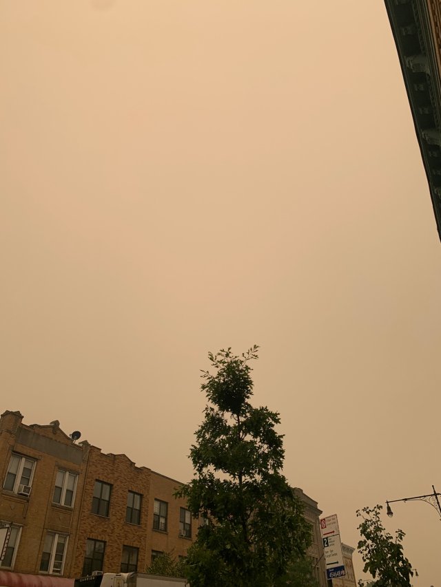 你那里的天空怎样？