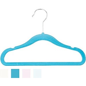 $6.40 AmazonBasics防滑儿童衣架 30个