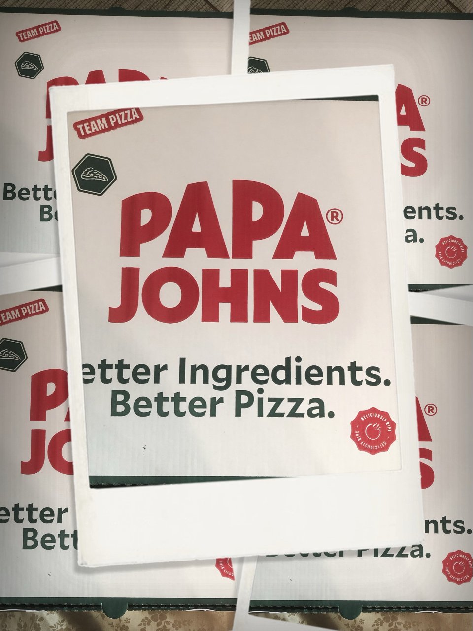 papa John’s 1元披萨🍕...