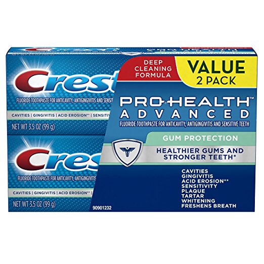 Crest Pro-health Advanced Gum Protection 牙膏, 3.5oz, 2 pack