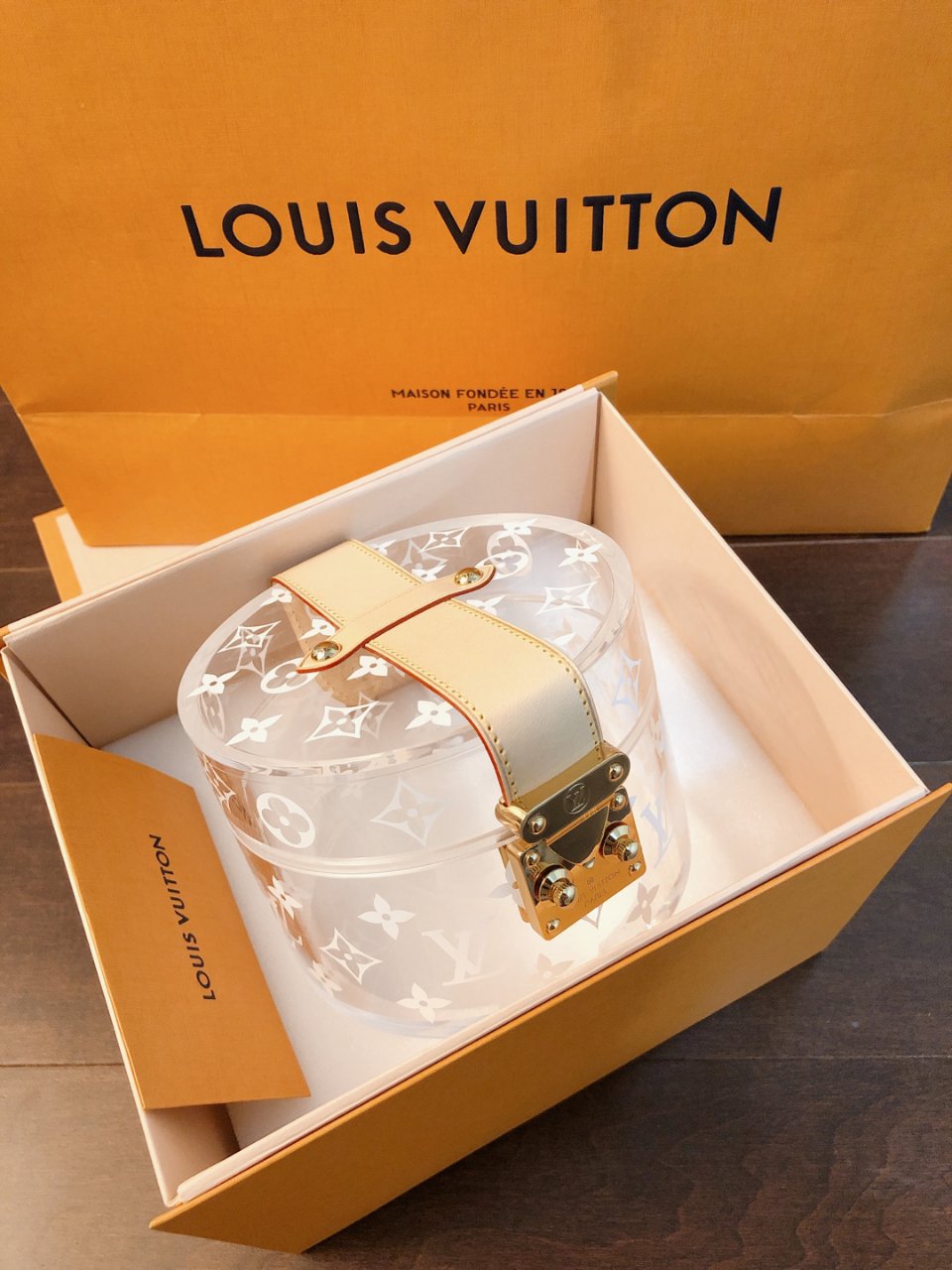 Louis Vuitton 好看的透明盒...