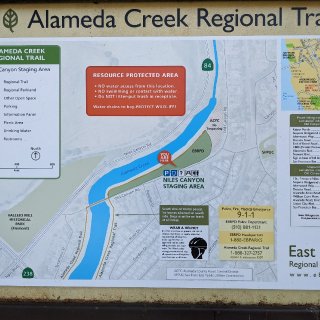 带娃骑车--Alameda Creek ...