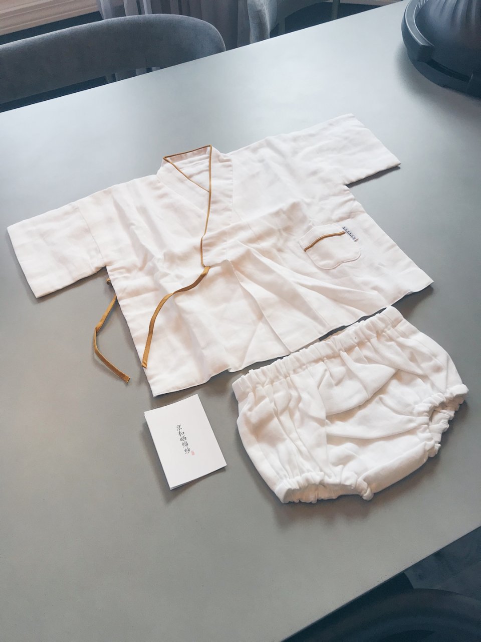 越洗越軟越舒適的日本嬰兒服-京和晒綿紗...