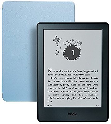 Kindle 儿童套装 超新版无广告Kindle E-reader+2年保修+8色任选Kindle壳