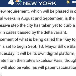 紐約資訊｜疫苗接種證明準備好了嗎？...