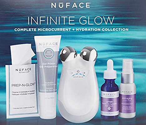 NuFACE Trinity Infinite Glow Complete Microcurrent + Hydration Collection