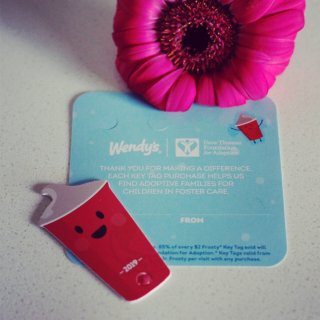 $2 Wendy’s key tag, ...