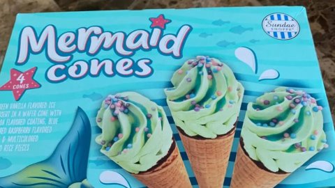 美人鱼甜筒🍦