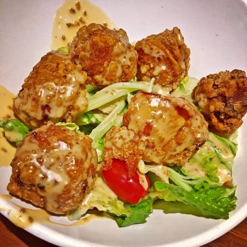 辉月 - Kizuki Ramen & Izakaya - 西雅图 - Seattle - 推荐菜：Chicken Karaage Salad 炸鸡沙拉