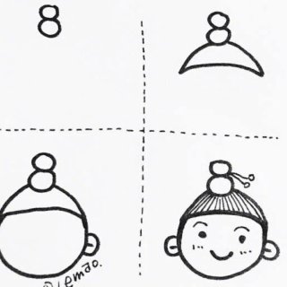 简易绘画启蒙方法分享：用数字1-9教宝宝...