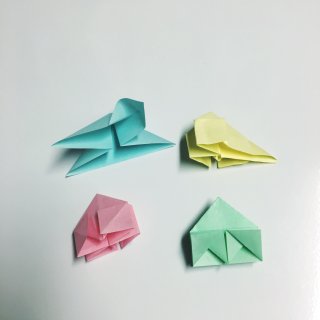 折纸——简易纸宝塔...